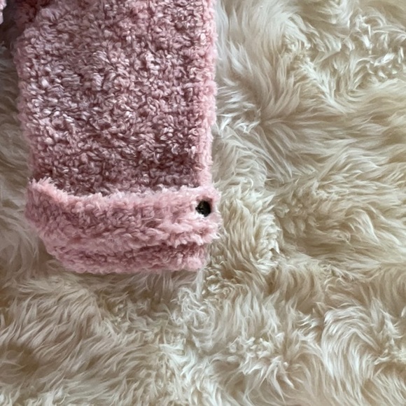 Sherpa Faux Fur with Hood Coat - Picture 4 of 4